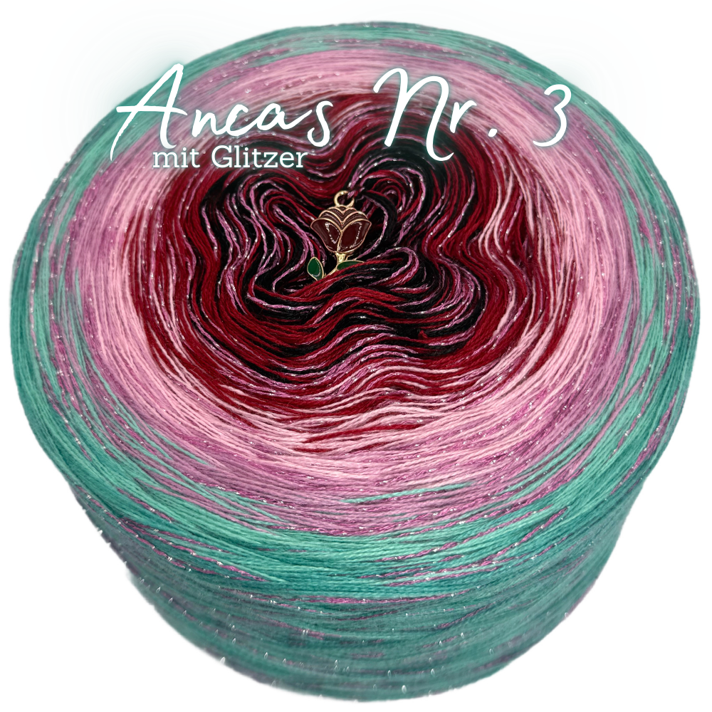 Bobbel Ancas Nr. 3 mit Glitzer ✨