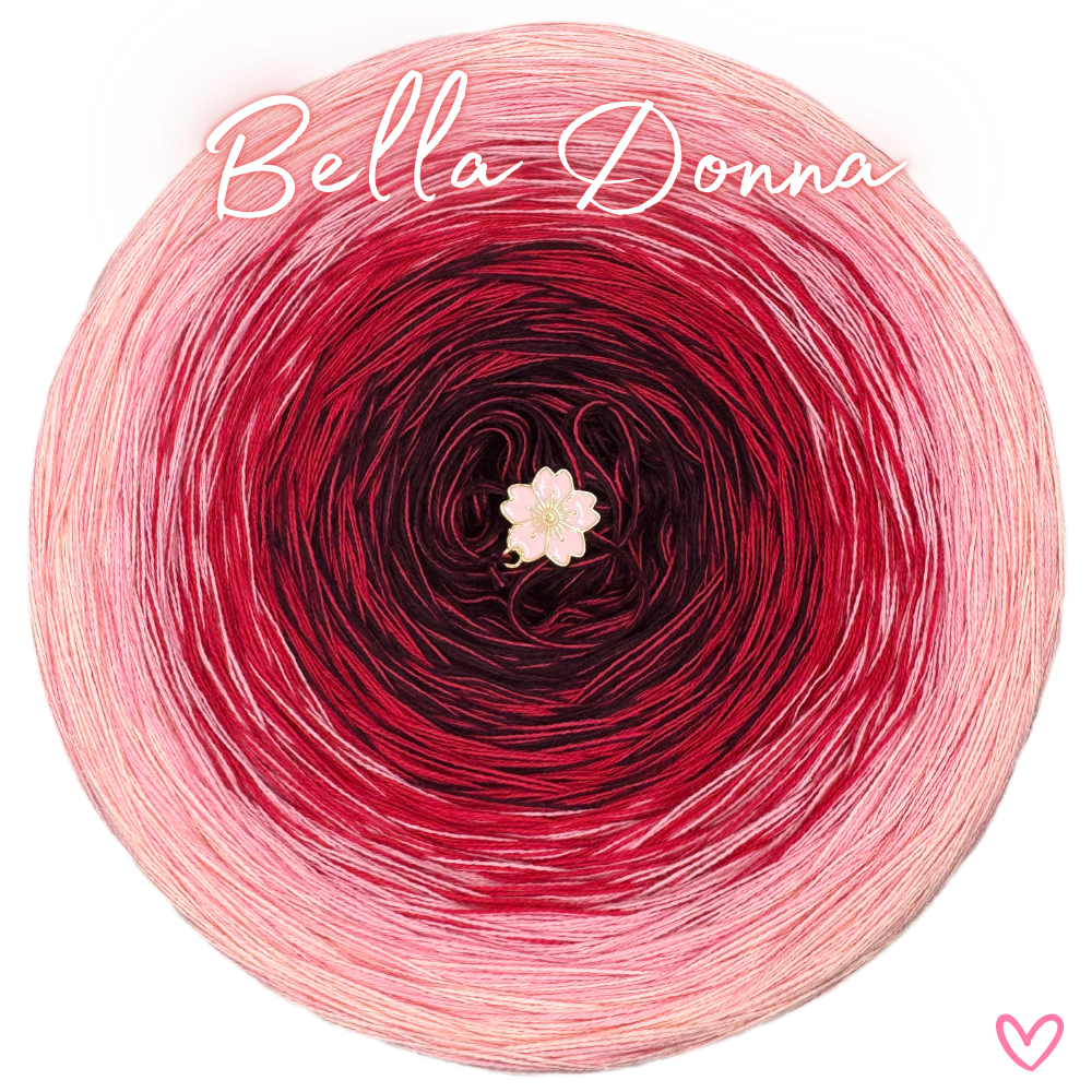 Bobbel (Farbverlaufsgarn) Bella Donna