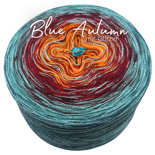 Bobbel Blue Autumn mit Glitzer ✨