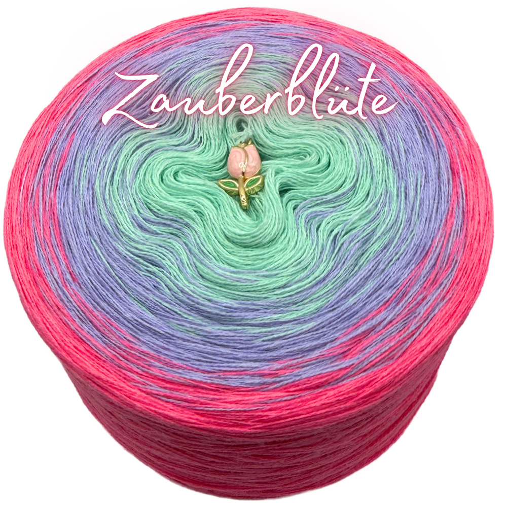 𝐒𝐨𝐟𝐨𝐫𝐭𝐤𝐚𝐮𝐟 Bobbel Zauberblüte 1000m Lauflänge 4fädig