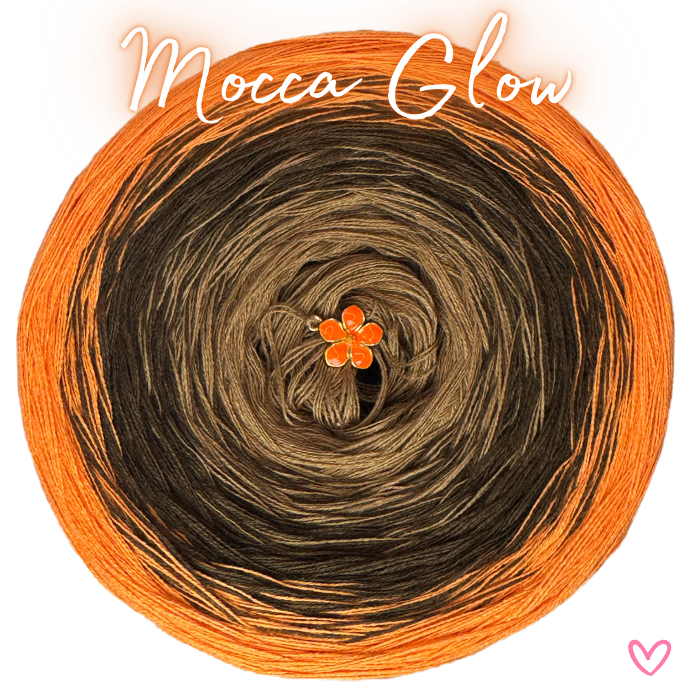 Bobbel (Farbverlaufsgarn) Mocca Glow