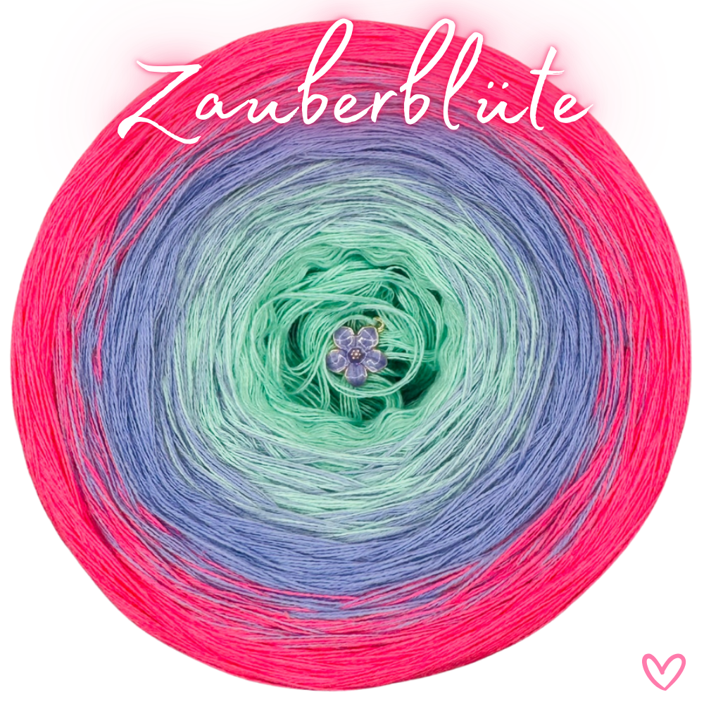 Bobbel (Farbverlaufsgarn) Zauberblüte