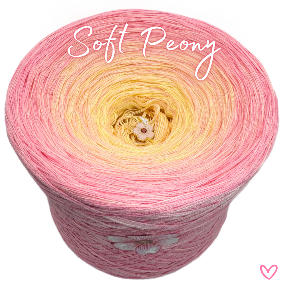 Bobbel (Farbverlaufsgarn) Soft Peony