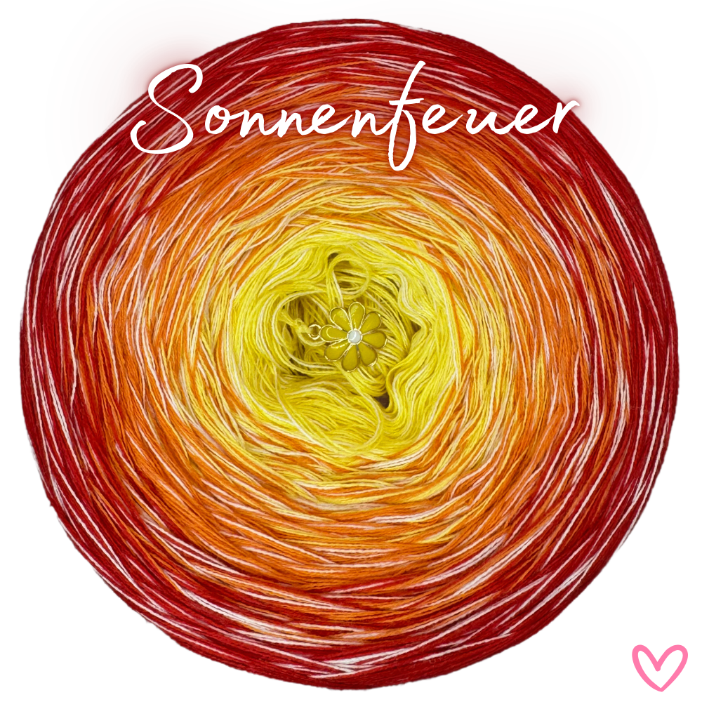 Bobbel (Farbverlaufsgarn) Sonennfeuer