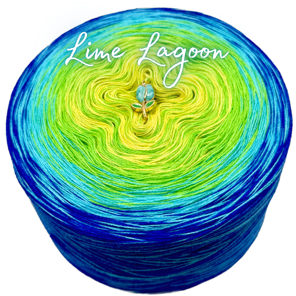 𝐒𝐨𝐟𝐨𝐫𝐭𝐤𝐚𝐮𝐟 Bobbel Lime Lagoon 1200m Lauflänge 3fädig