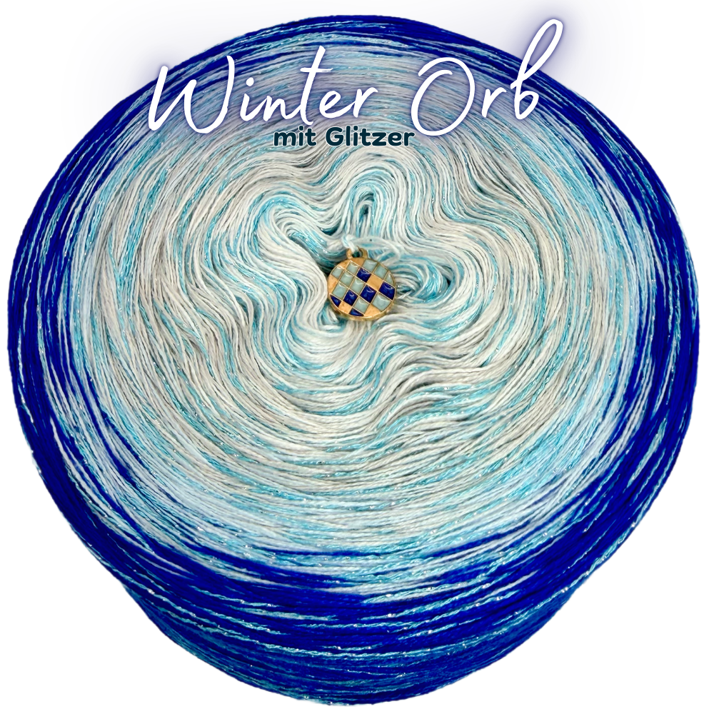Bobbel Winter Orb mit Glitzer ✨