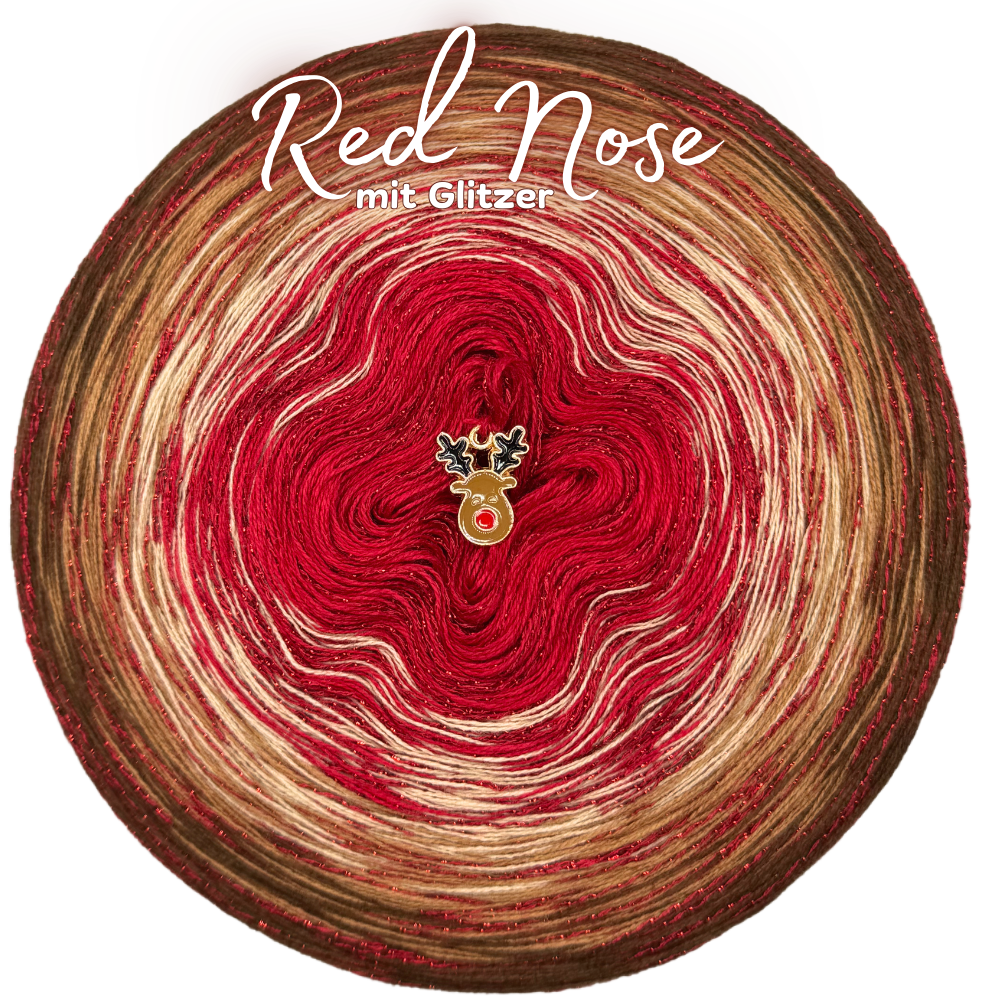 Bobbel Red Nose mit Glitzer ✨