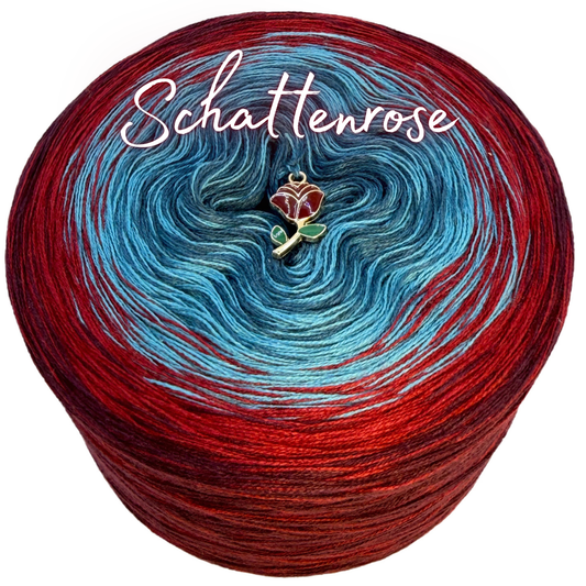 𝐒𝐨𝐟𝐨𝐫𝐭𝐤𝐚𝐮𝐟 Bobbel Schattenrose 1000m Lauflänge 4fädig