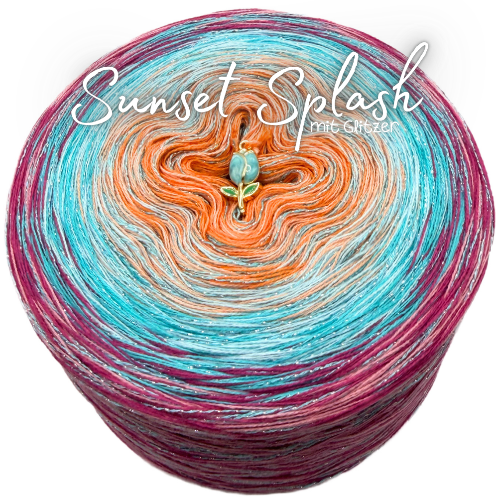 Bobbel Sunset Splash 💦 mit Glitzer ✨