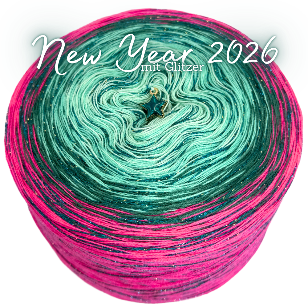 Bobbel New Year 2026 🎆 mit Glitzer ✨