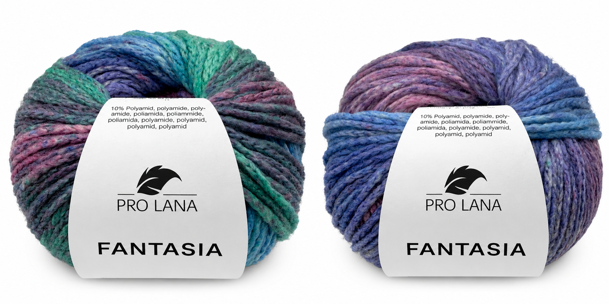 Pro Lana Fantasia Farbe 183. türkis/lila