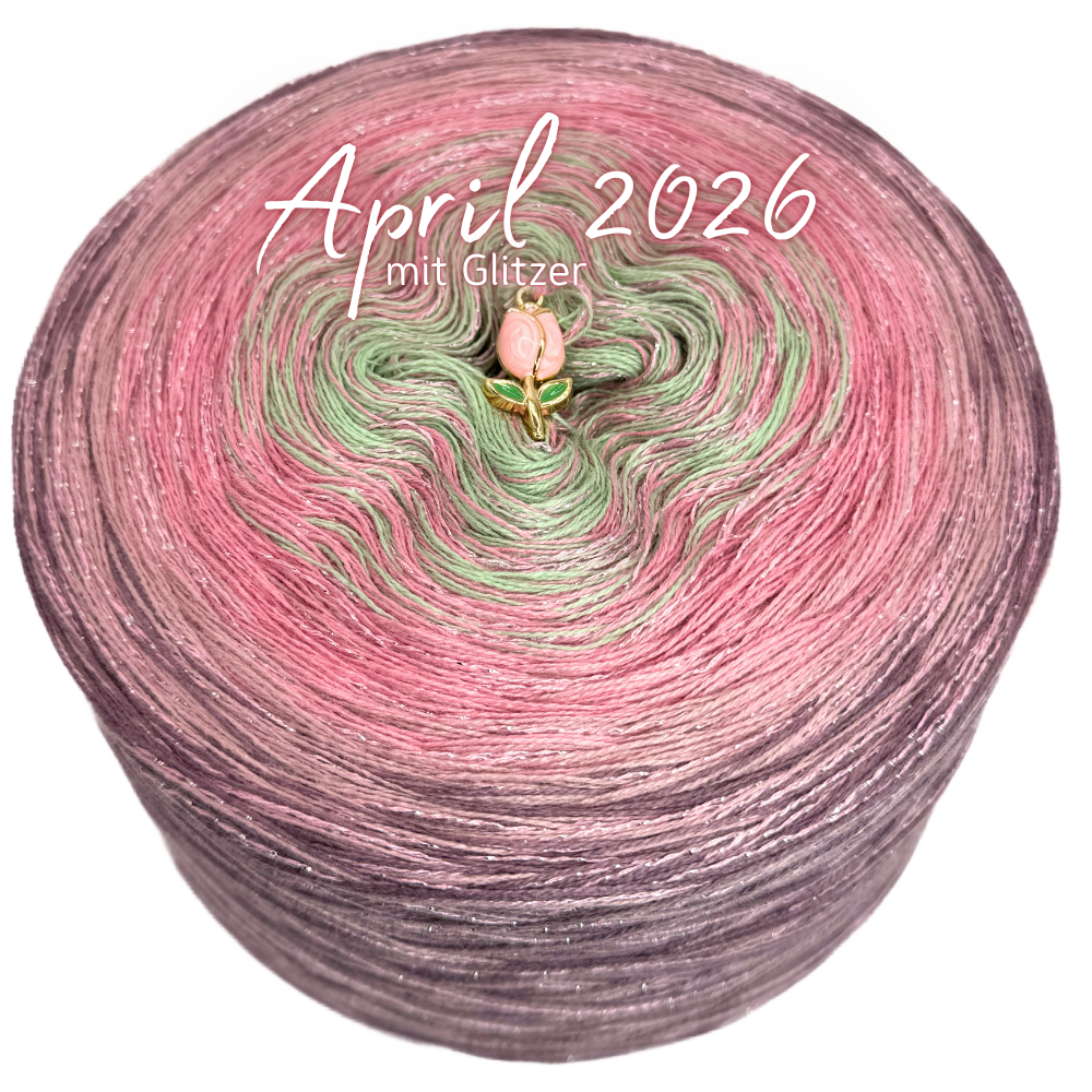 Monats Bobbel April 🌷 2️⃣0️⃣2️⃣6️⃣ mit Glitzer ✨