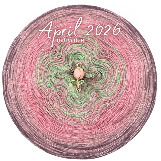 Monats Bobbel April 🌷 2️⃣0️⃣2️⃣6️⃣ mit Glitzer ✨