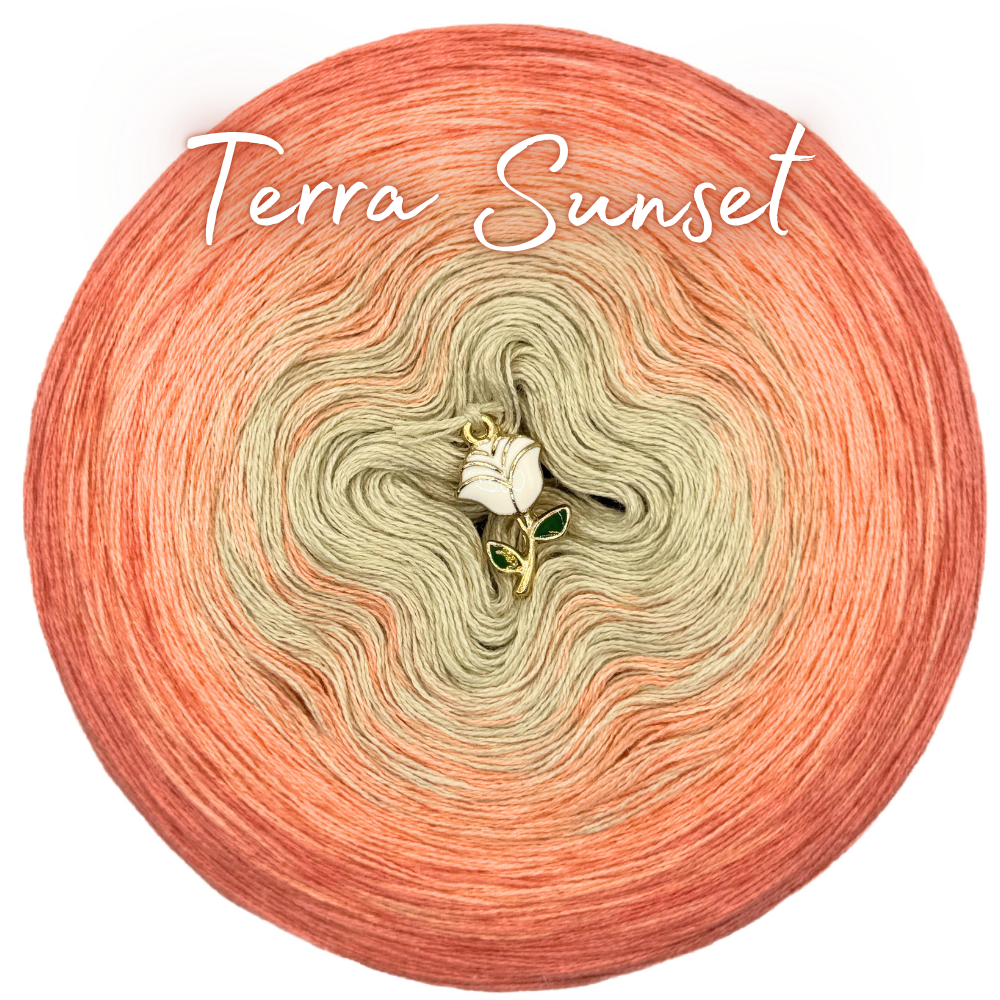 𝐒𝐨𝐟𝐨𝐫𝐭𝐤𝐚𝐮𝐟 Bobbel Terra Sunset 1000m Lauflänge 4fädig