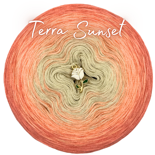 𝐒𝐨𝐟𝐨𝐫𝐭𝐤𝐚𝐮𝐟 Bobbel Terra Sunset 1000m Lauflänge 4fädig