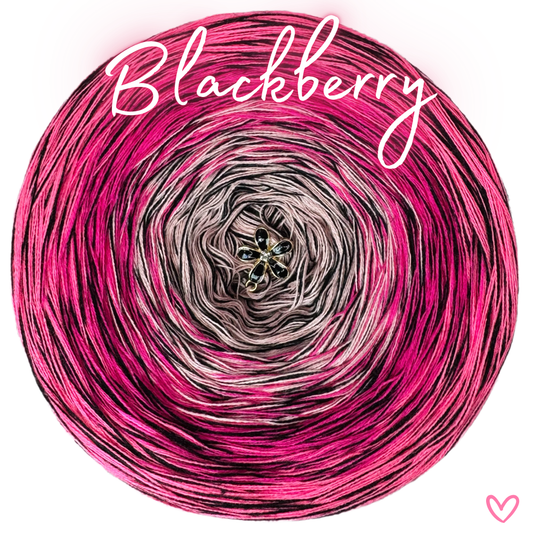 Bobbel (Farbverlaufsgarn) Blackberry