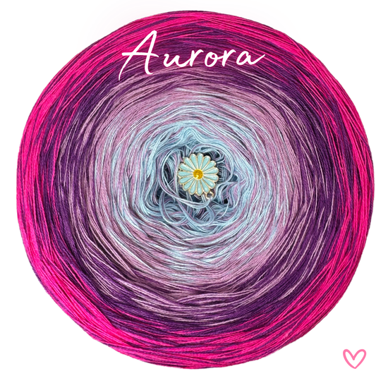 Bobbel (Farbverlaufsgarn) Aurora