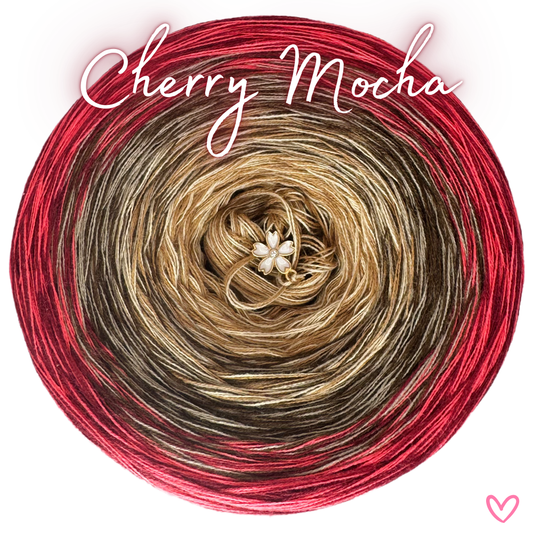 Bobbel (Farbverlaufsgarn) Cherry Mocha