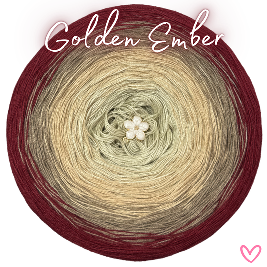 Bobbel (Farbverlaufsgarn) Golden Ember