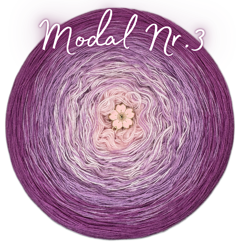Bobbel (Farbverlaufsgarn) Modal Nr. 3