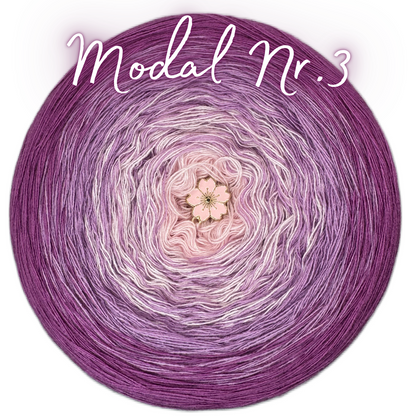 Bobbel (Farbverlaufsgarn) Modal Nr. 3