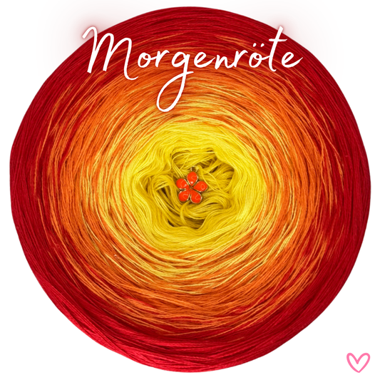 Bobbel (Farbverlaufsgarn) Morgenröte