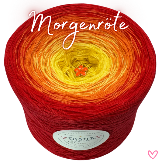 Bobbel (Farbverlaufsgarn) Morgenröte