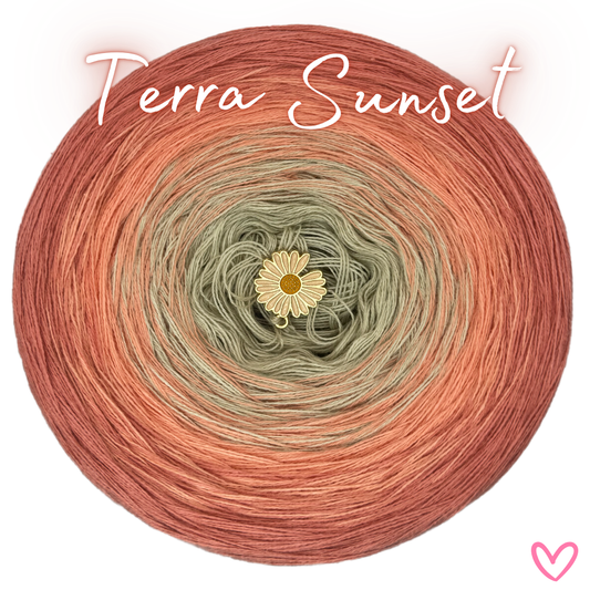 Bobbel (Farbverlaufsgarn) Terra Sunset