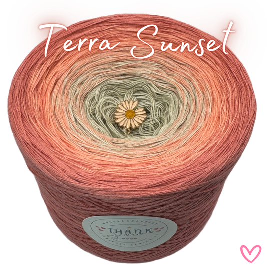 Bobbel (Farbverlaufsgarn) Terra Sunset