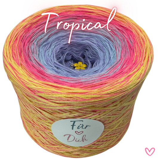 Bobbel (Farbverlaufsgarn) Tropical