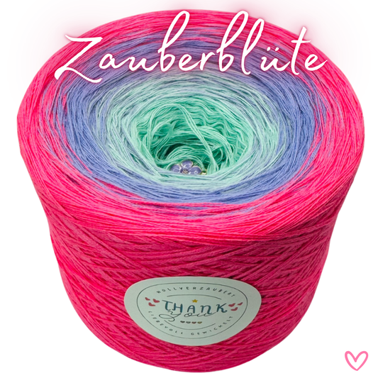 Bobbel (Farbverlaufsgarn) Zauberblüte