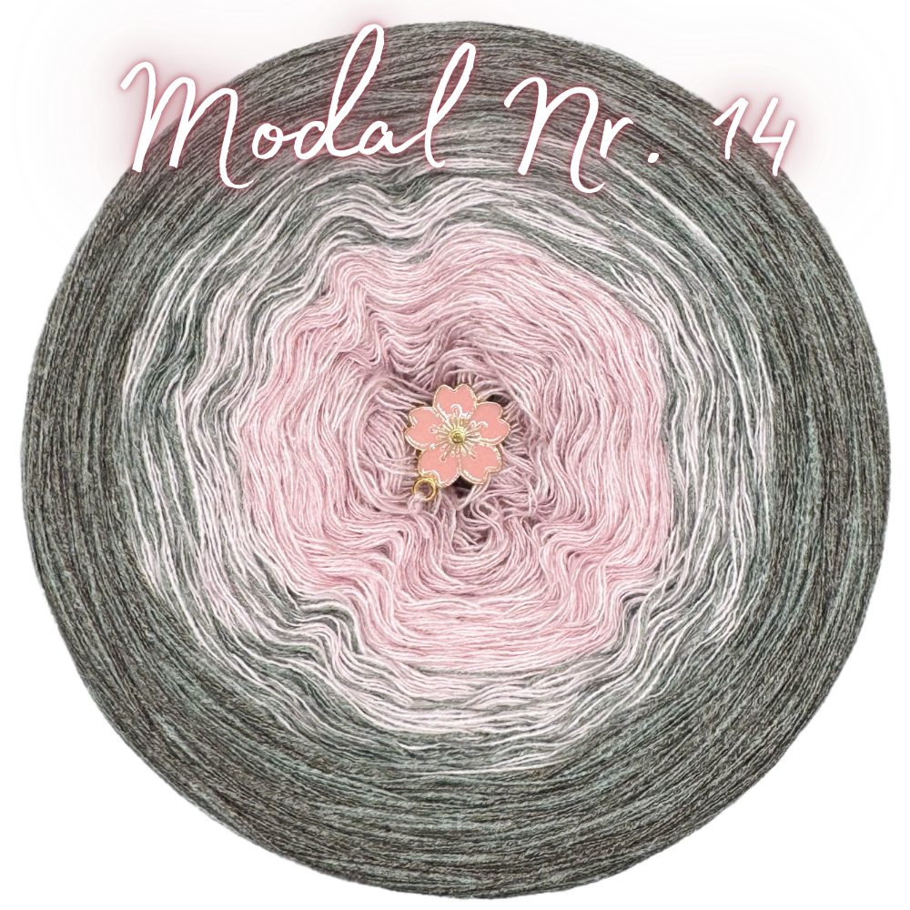 Bobbel (Farbverlaufsgarn) Modal Nr. 14