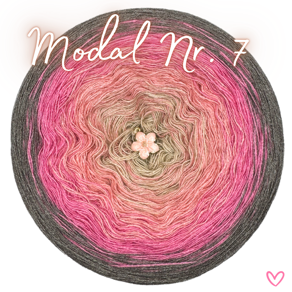 Bobbel (Farbverlaufsgarn) Modal Nr. 7