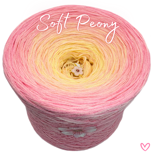 Bobbel (Farbverlaufsgarn) Soft Peony