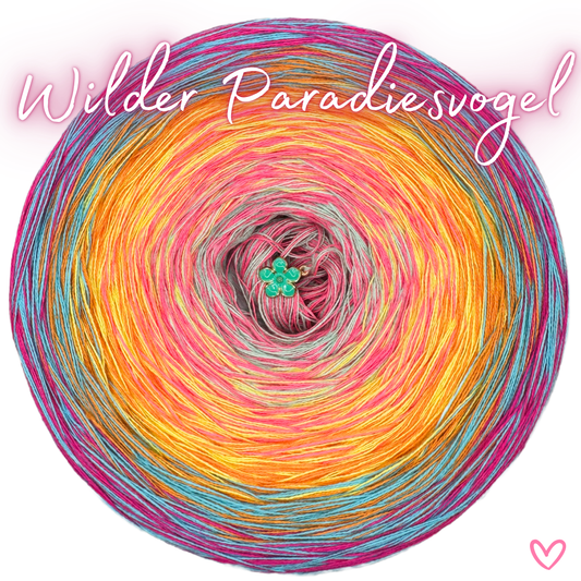 Bobbel (Farbverlaufsgarn) Wilder Paradiesvogel