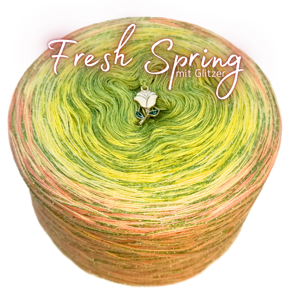 Bobbel Fresh Spring 🍃 mit Glitzer ✨