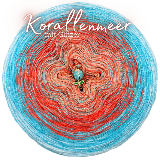 Bobbel Korallenmeer 🪸 mit Glitzer ✨
