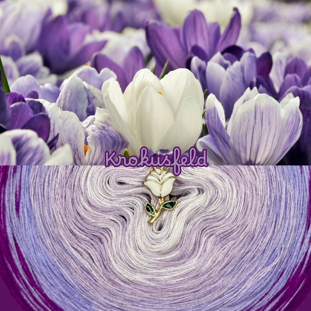 Bobbel Krokusfeld 💜