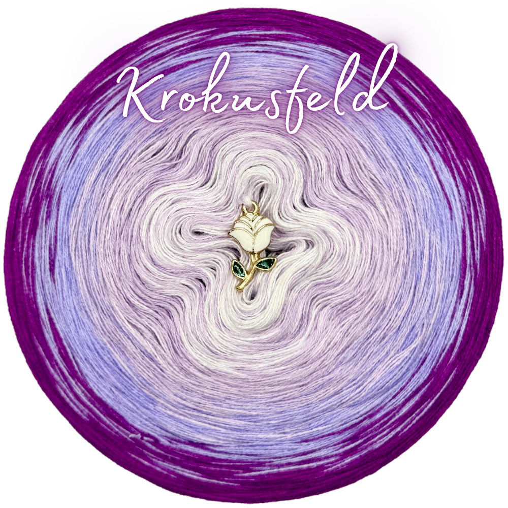 Bobbel Krokusfeld 💜