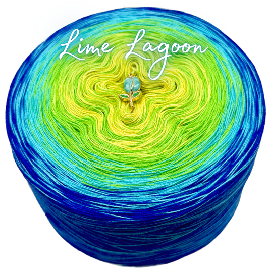 𝐒𝐨𝐟𝐨𝐫𝐭𝐤𝐚𝐮𝐟 Bobbel Lime Lagoon 1200m Lauflänge 3fädig