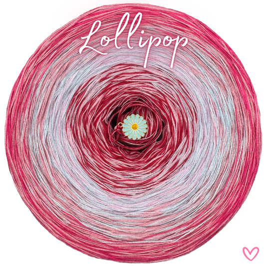 Bobbel (Farbverlaufsgarn) Lollipop