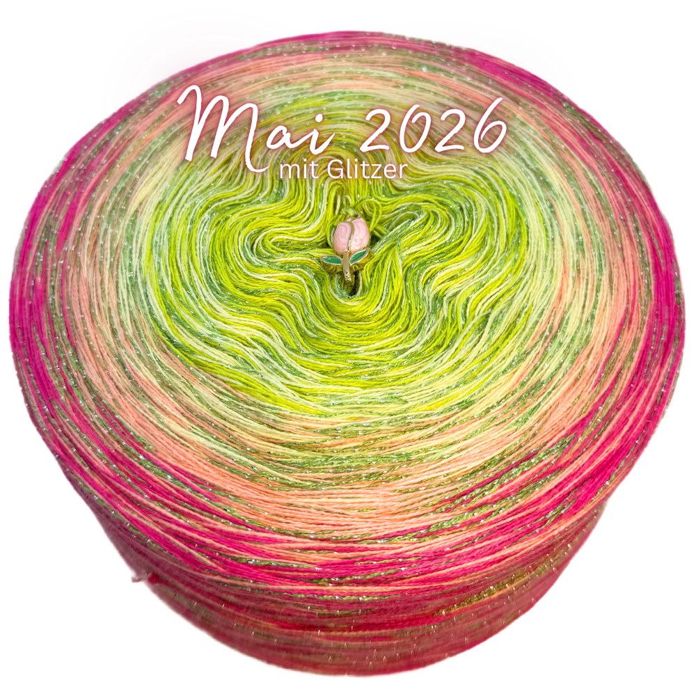 Monats Bobbel Mai 🌷 2️⃣0️⃣2️⃣6️⃣ mit Glitzer ✨