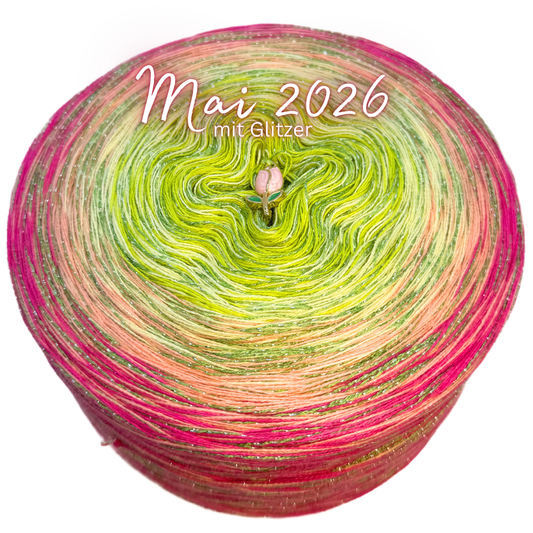 Monats Bobbel Mai 🌷 2️⃣0️⃣2️⃣6️⃣ mit Glitzer ✨