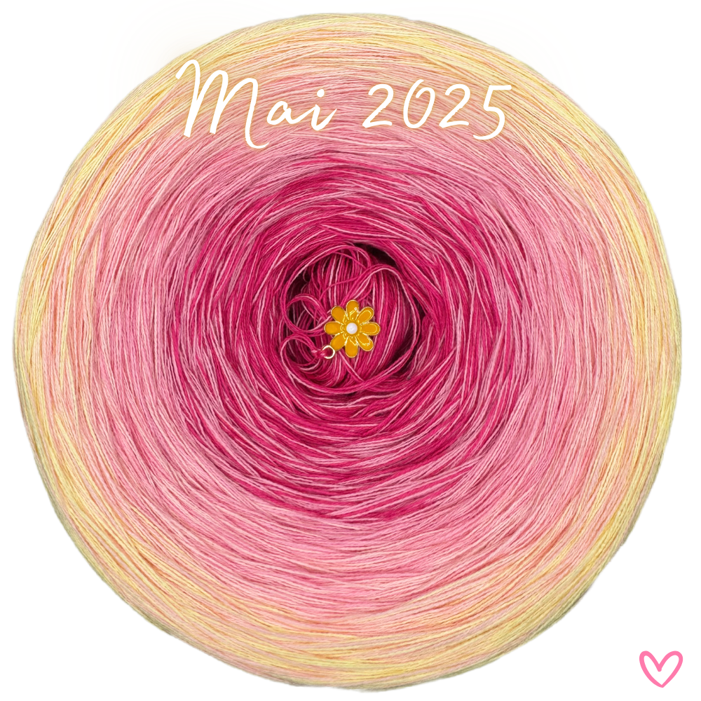 Farbverlaufsgarn (Bobbel) Mai 2025