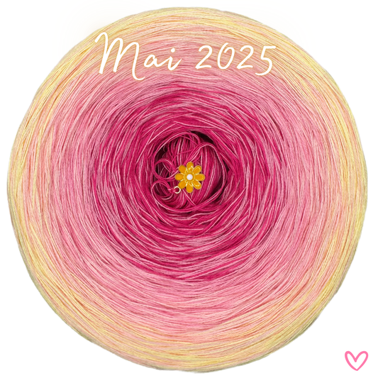 Farbverlaufsgarn (Bobbel) Mai 2025