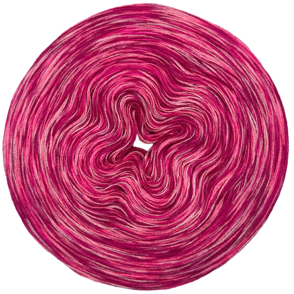 Melierter Bobbel (Candy, Neonpink, Hot Pink, Rosa)