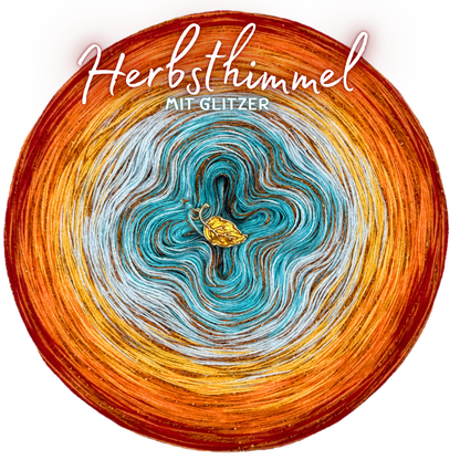 Bobbel Herbsthimmel mit Glitzer ✨