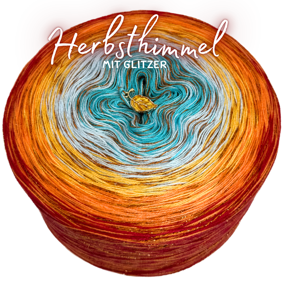 Bobbel Herbsthimmel mit Glitzer ✨