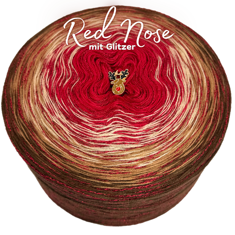 Bobbel Red Nose mit Glitzer ✨