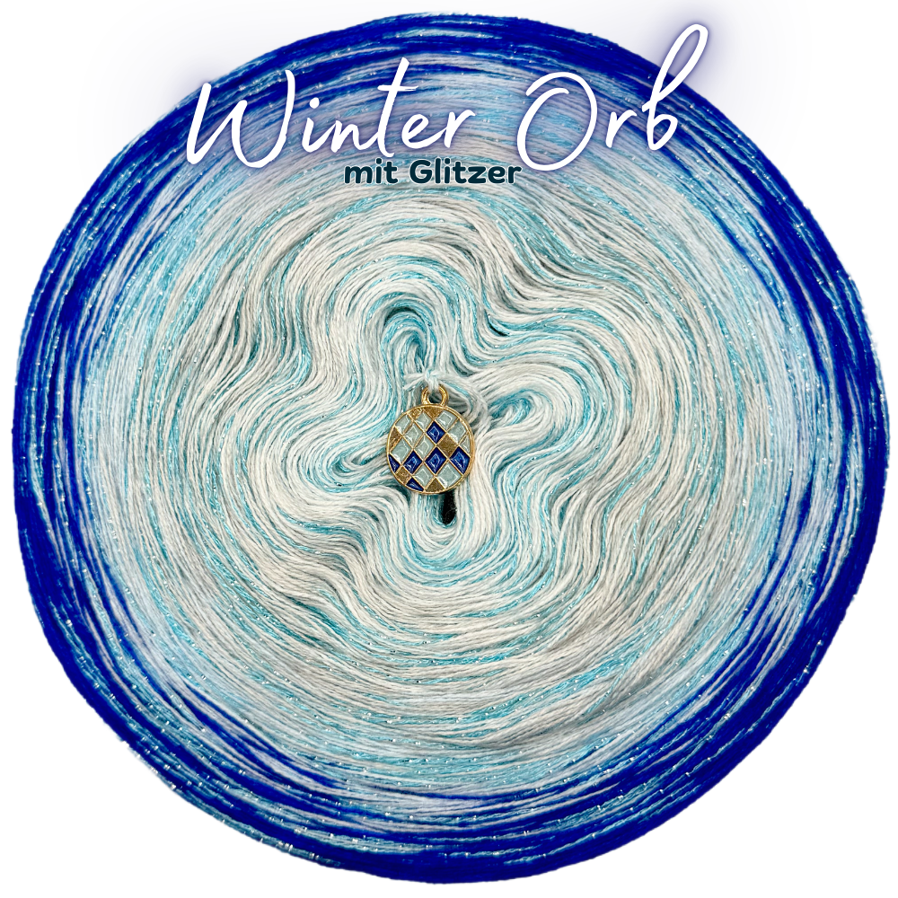 Bobbel Winter Orb mit Glitzer ✨